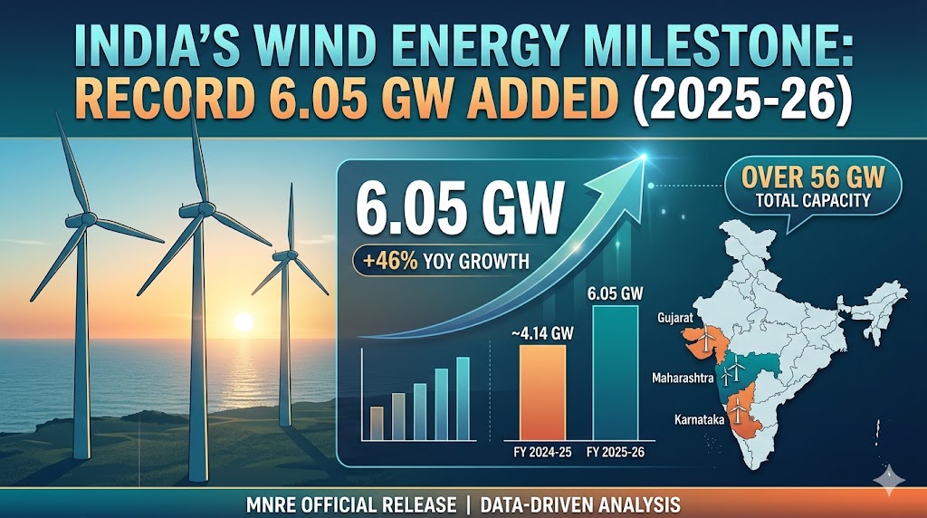 India Wind Energy Capacity 2026 Record Growth
